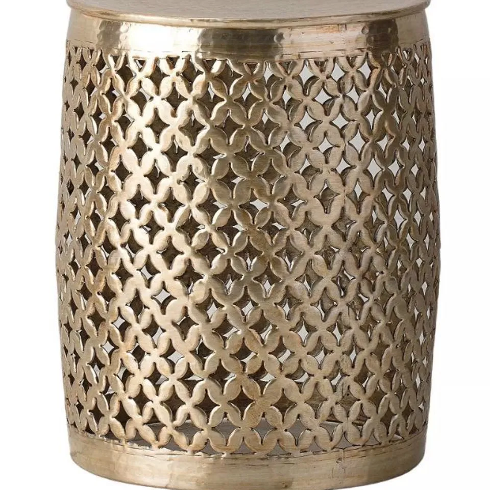 BOXED GALLERY DIRECT AALIYAH READY ASSEMBLED SIDE TABLE (1 BOX) RRP £119
