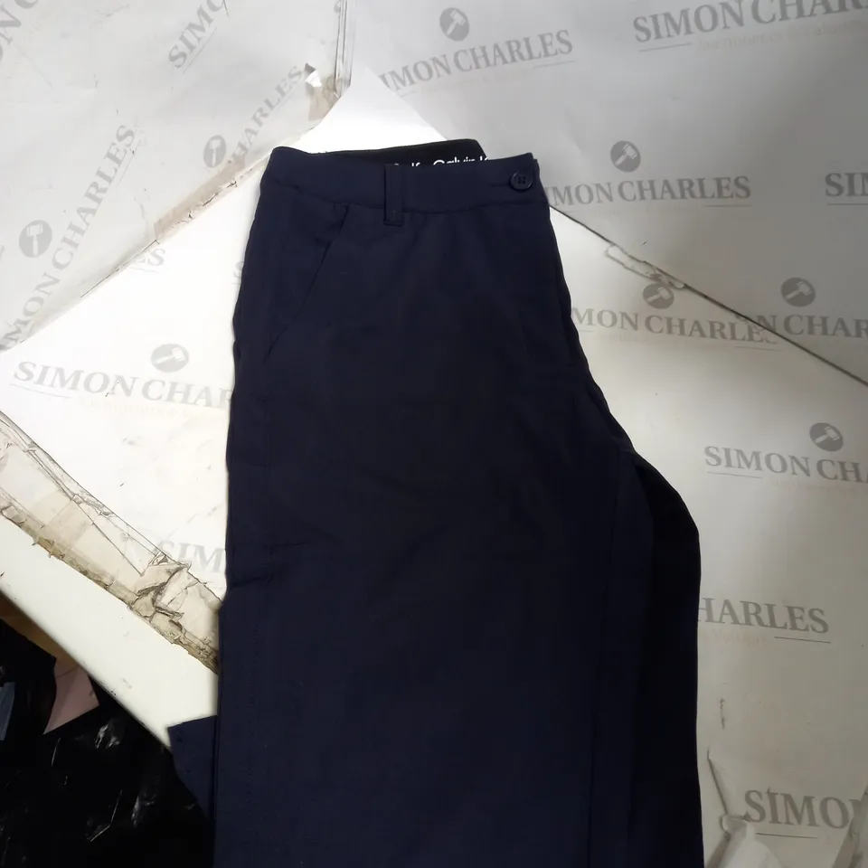 NAVY BLUE CALVIN KLEIN GOLD PANTS SIZE SIZE 14 