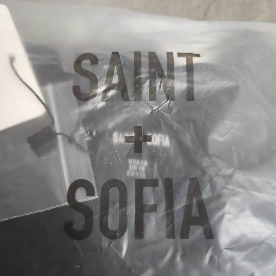 SAINT + SOFIA ESME ZIP UP DRESS – PINK AURORA (UK 18)