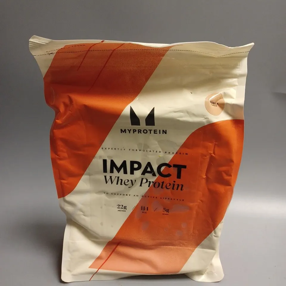 SEALED MYPROTEIN IMPACT WHEY PROTEIN - VANILLA 1KG