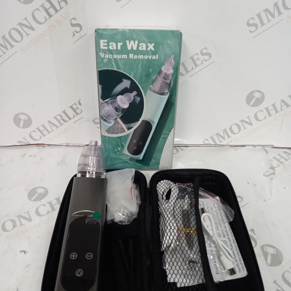 BOXED EAR WAX VACUUM REMOVAL 