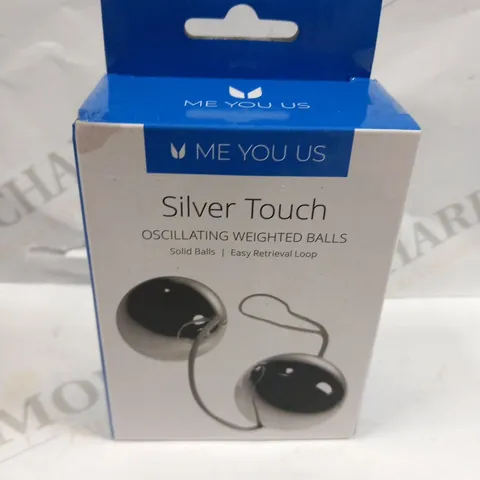 BOXED ME YOU US SILVER TOUCH OSCILLATING WEIGHTED BALLS