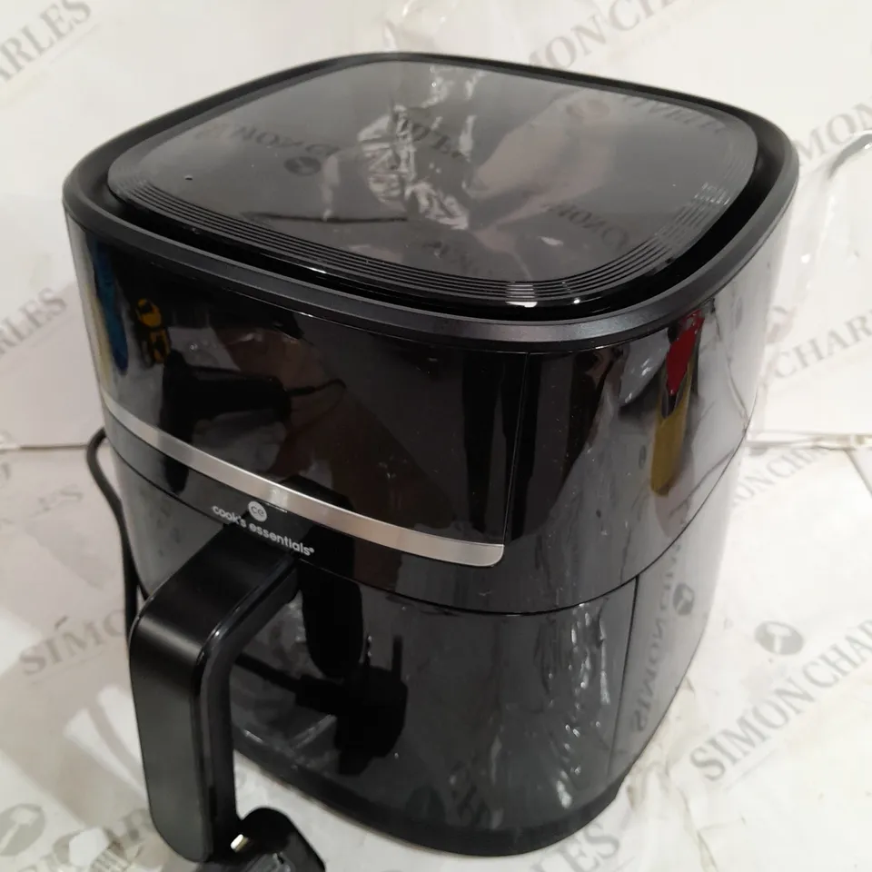 BOXED COOK'S ESSENTIALS 4L AIR FRYER BLACK