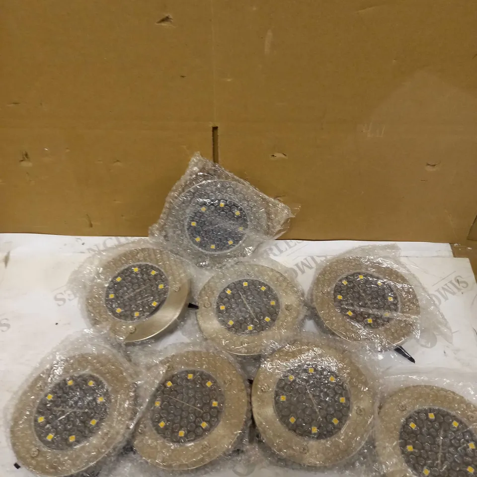 DESIGNER BOXED SOLAR DECK LIGHTS