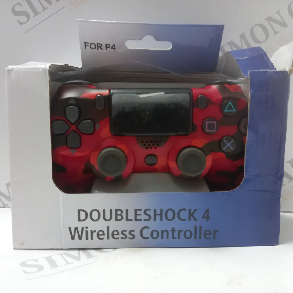 BOXED DOUBLE SHOCK WIRELESS CONTROLLER FOR P4
