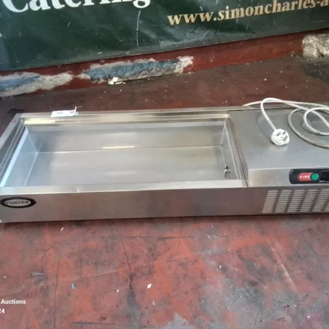 FOSTER STAINLESS STEEL COMMERCIAL BAY REFRIGERATOR