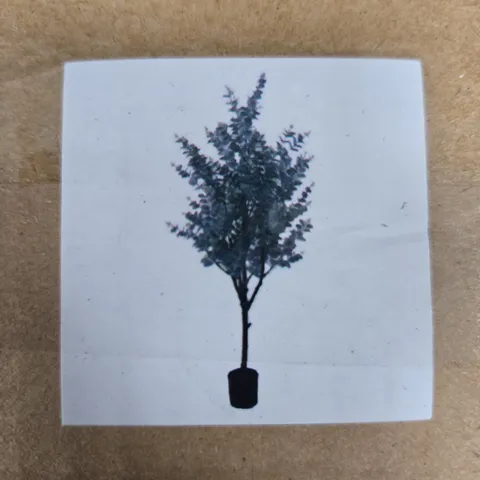 BOXED 150cm FAUX EUCALYPTUS POTTED TREE (INDOOR OR OUTDOOR)
