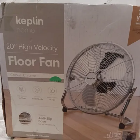 BOXED 20" FLOOR FAN