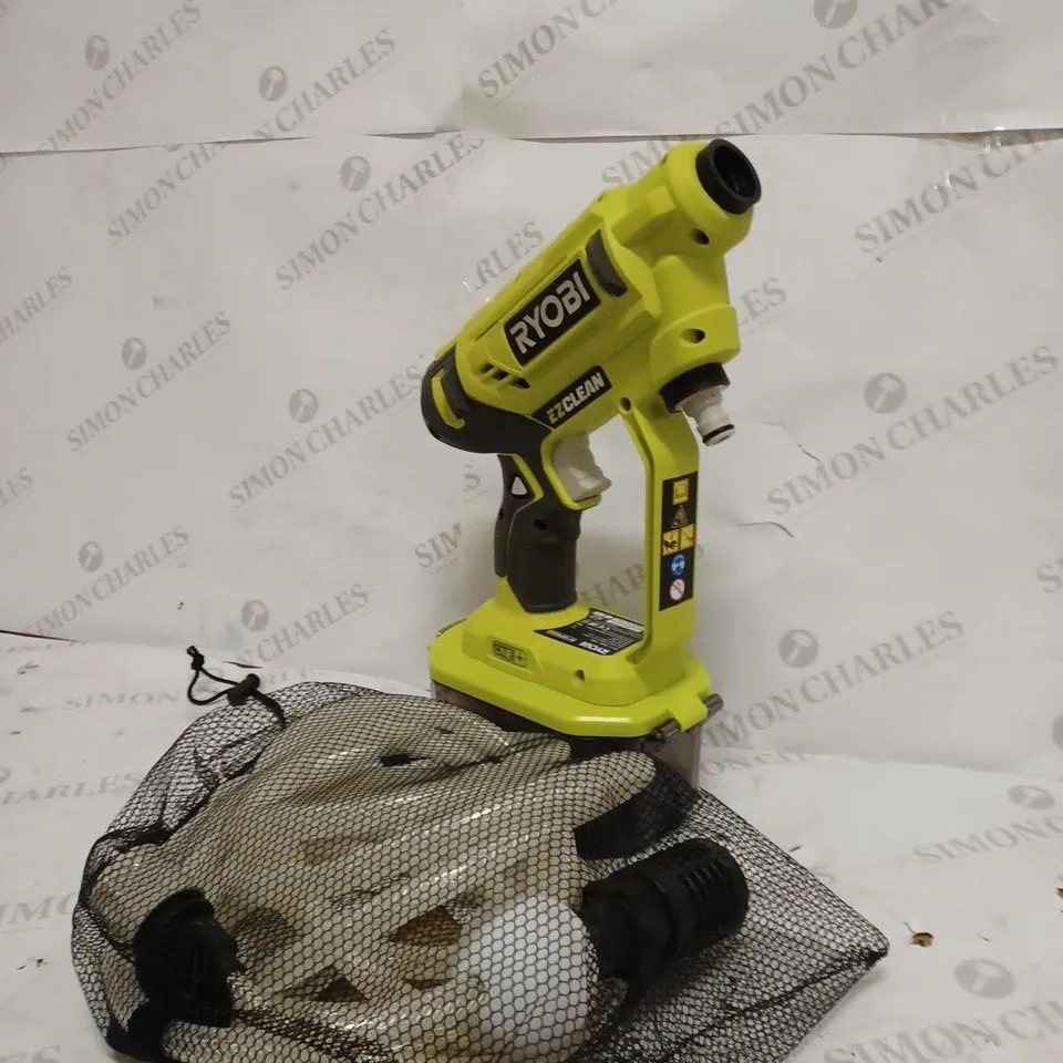 RYOBI 18V ONE+ CORDLESS 18V POWER WASHER 
