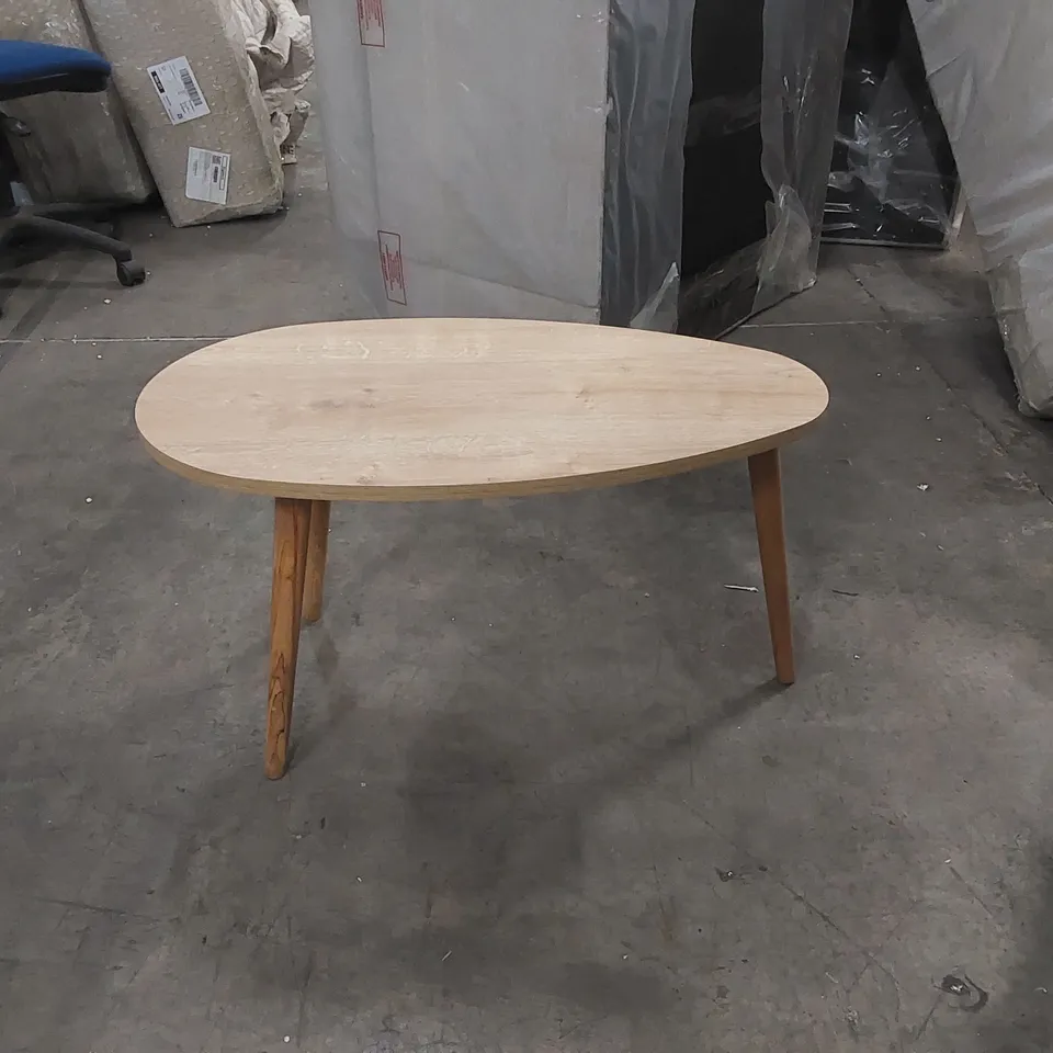 DESIGNER OVAL SHAPED COFFEE TABLE 