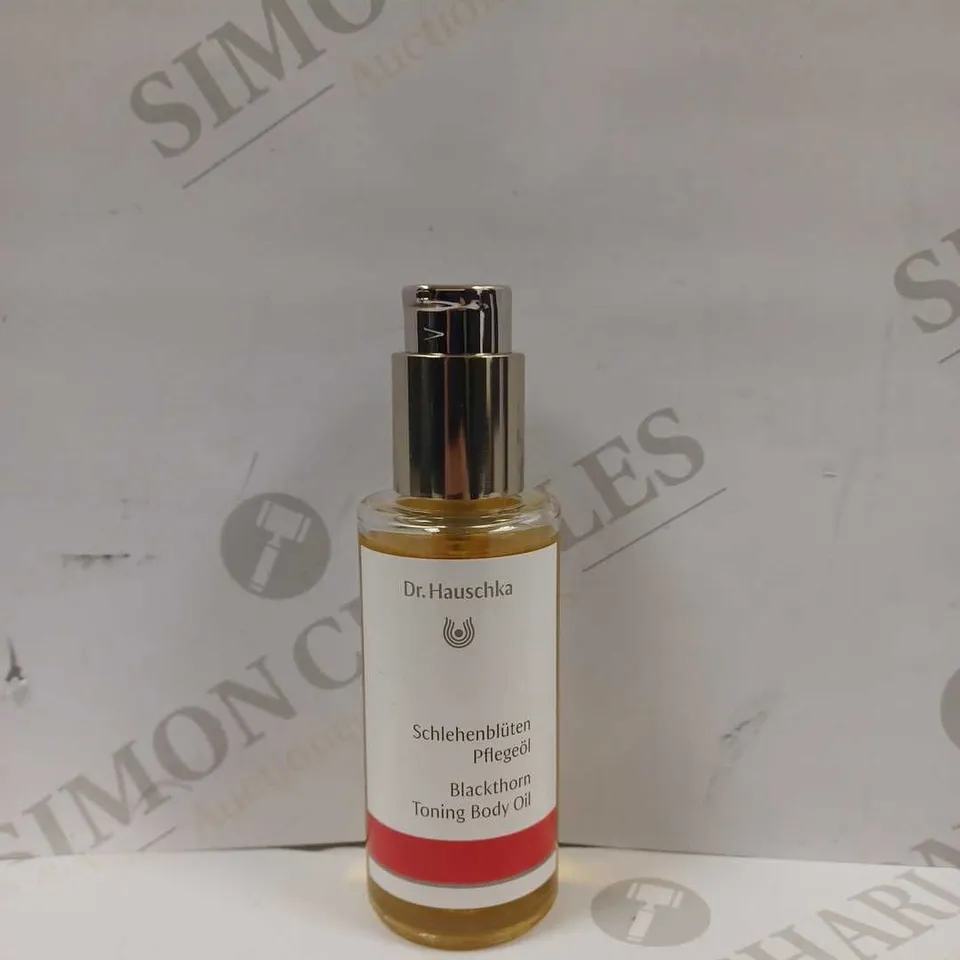 DR HAUSCHKA GENUINE ORGANIC BLACKTHORN TONING BODY OIL 75ML