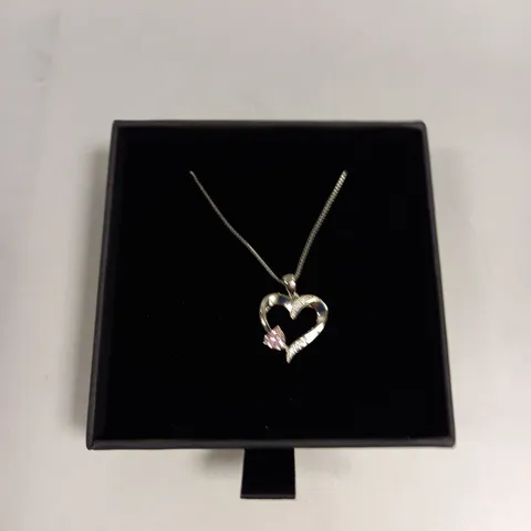 TALIA-RAE HEART STONE NECKLACE