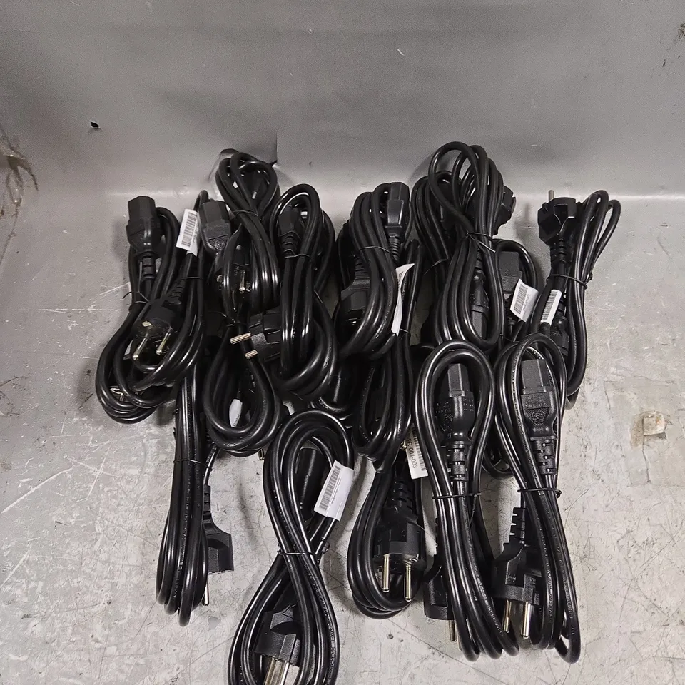 18 X BRAND NEW EUROPEAN 3 PIN KETTLE LEADS 