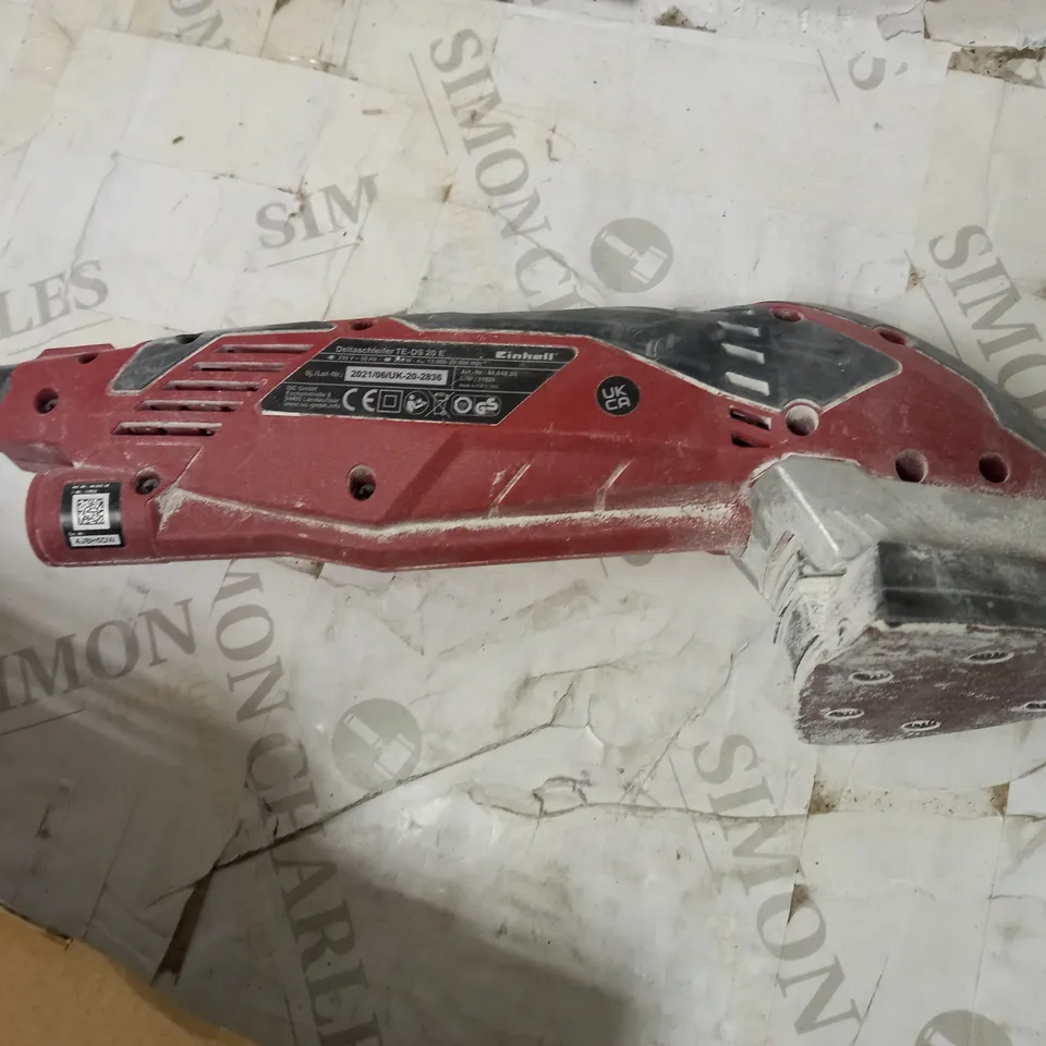 EINHELL TE-DS 20 E 200 W DETAIL SANDER WITH SOFT START AND VARIABLE SPEED 