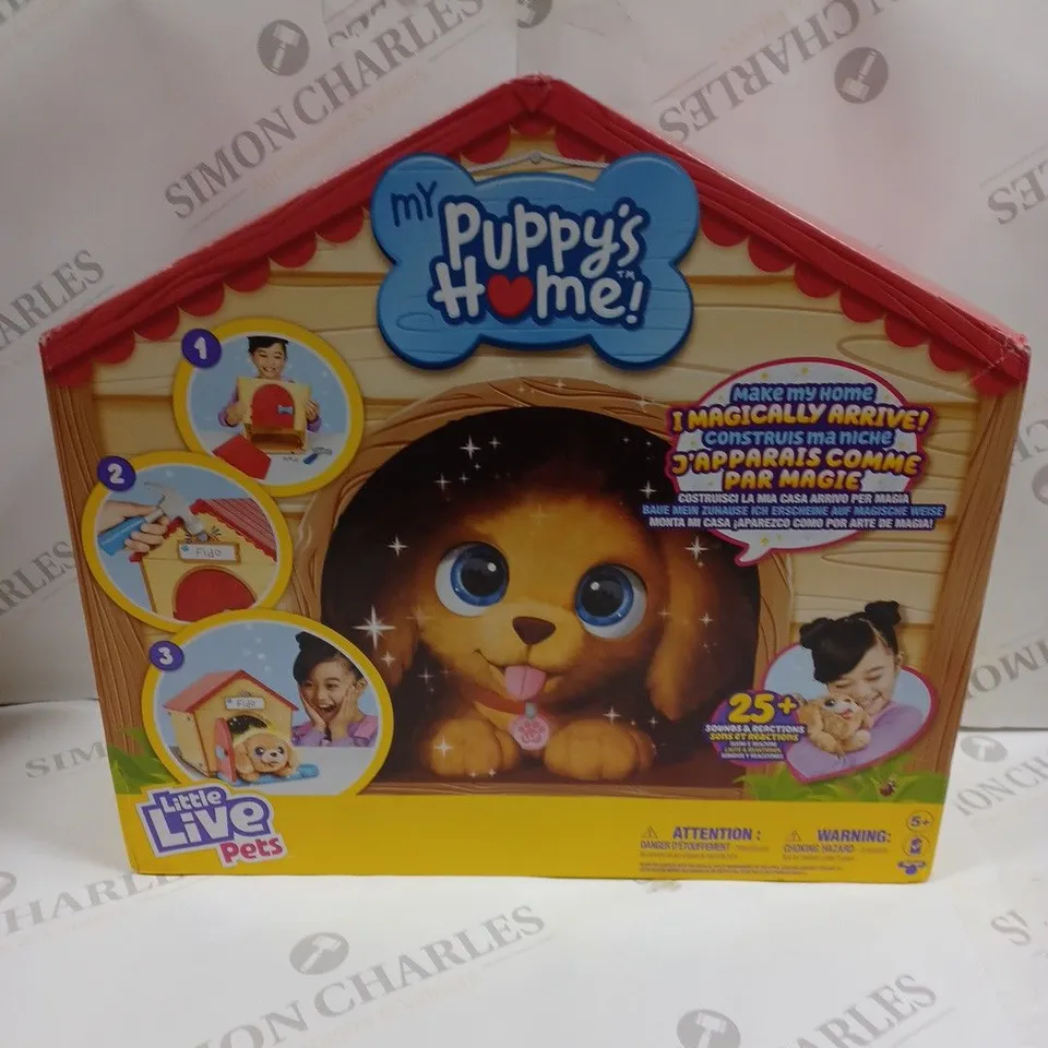 SEALED AND BOXED LITTLE LIVE PETS MY PUPPY'S HOME PLAYSET RRP £64.99