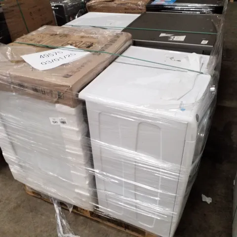 PALLET OF APPROXIMATELY 4 UNPROCESSED RAW RETURN WHITE GOODS TO INCLUDE;