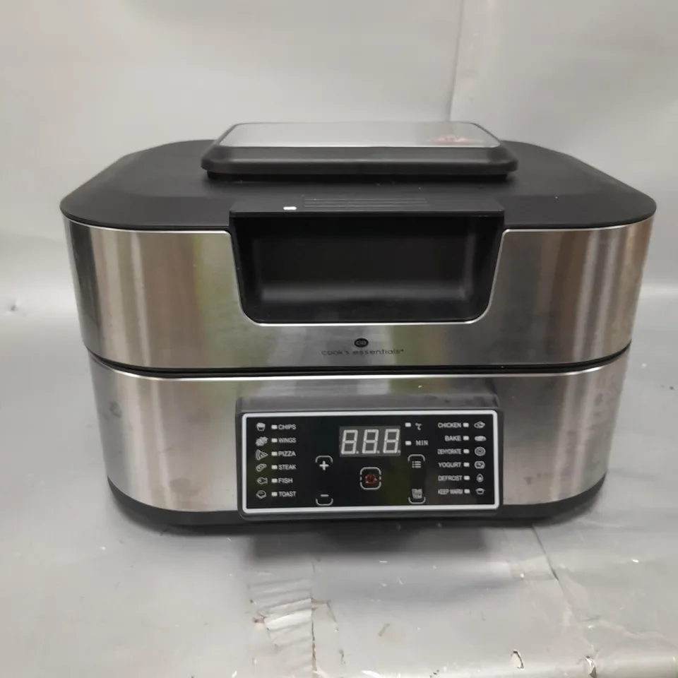 BOXED COOK'S ESSENTIALS GRILL & AIRFRYER 5.5L