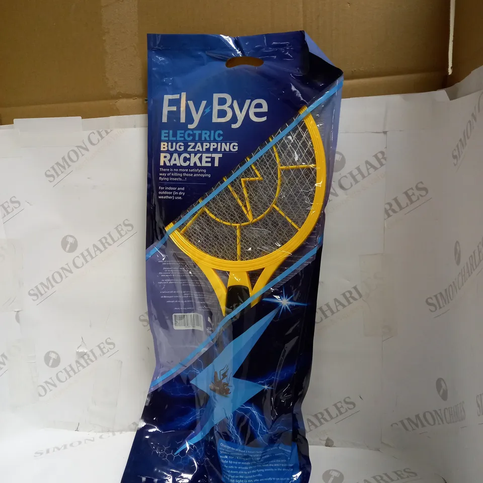 FLY BYE ELECTRIC BUG ZAPPING RACKET 