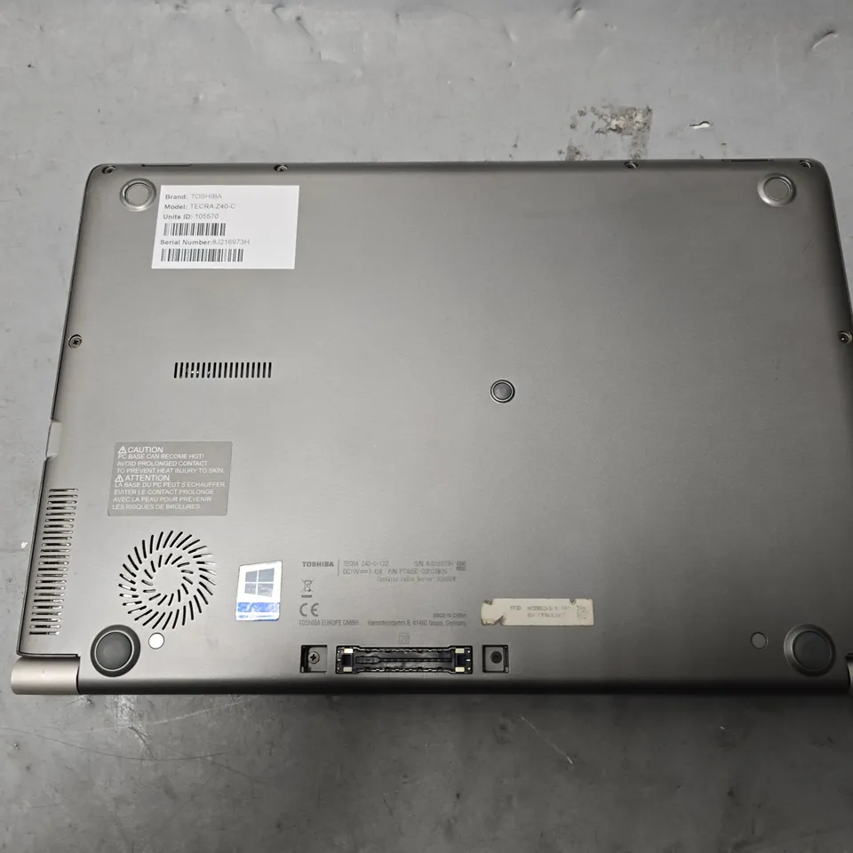TOSHIBA TECRA Z40-C LAPTOP 