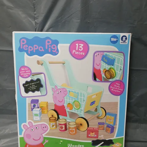 PEPPA PIG SHAPE SORTING SUPER MARKET TROLLEY