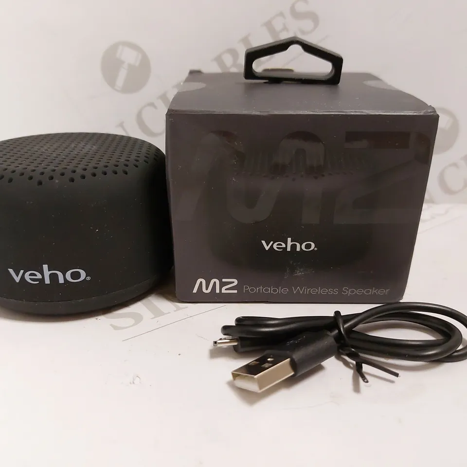 BOXED VEHO M2 PORTABLE BLUETOOTH SPEAKER