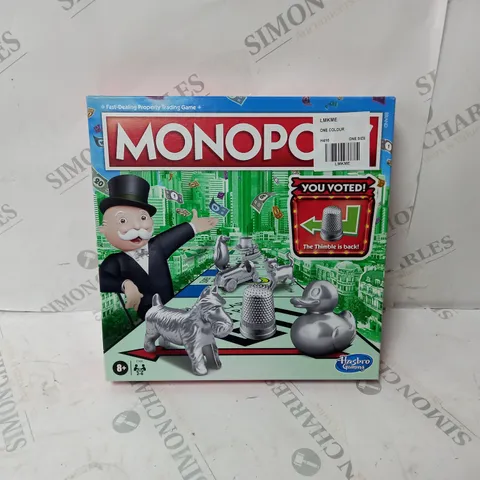 HASBRO GAMING MONOPOLY BOARD GAME