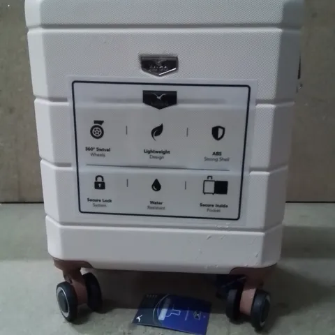 LUGG JETSET CABIN BAG CREAM&BROWN