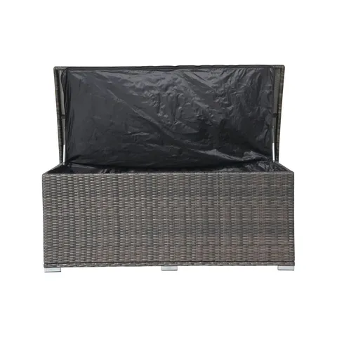 BOXED LATITUDE RUN AZYRA 155CM W 495L WICKER DECK BOX
