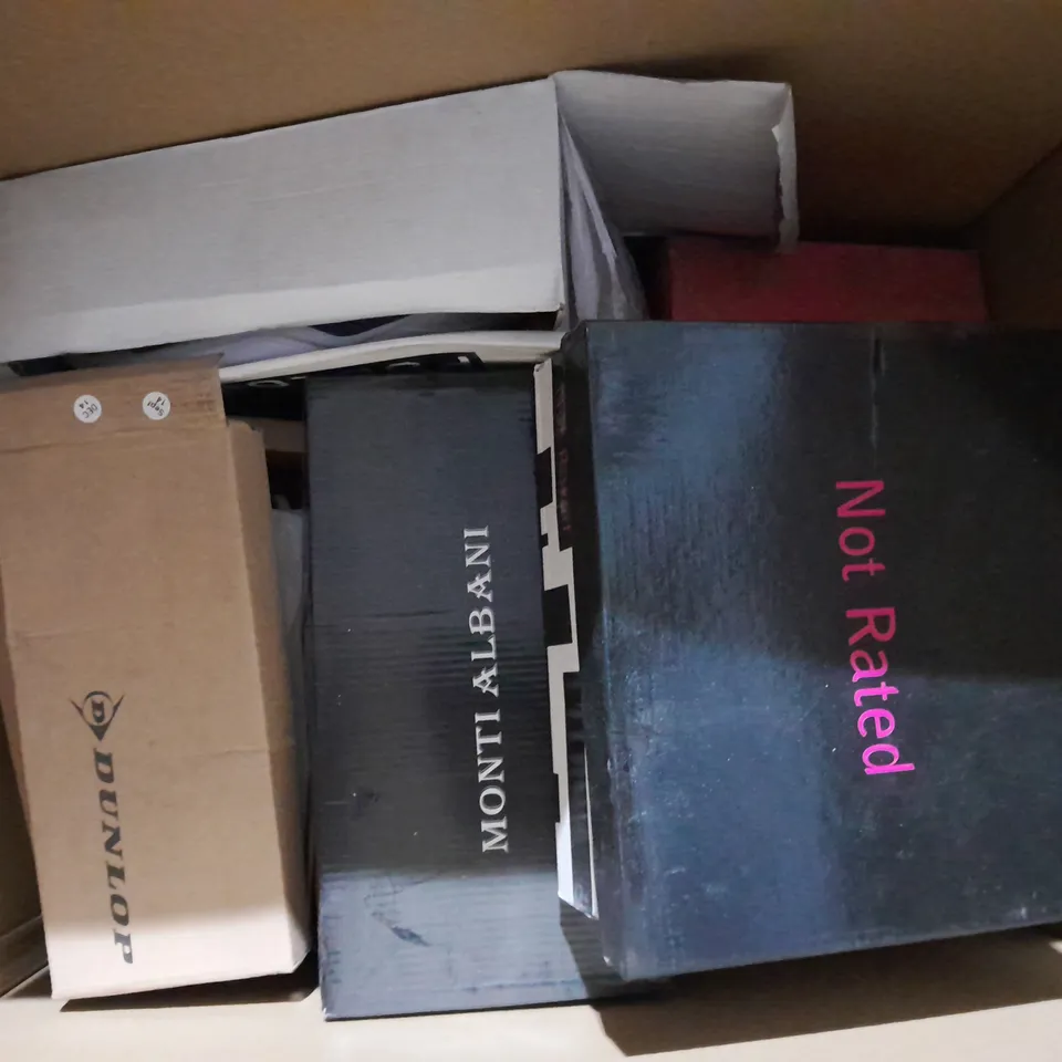 APPROXIMATELY 10 BOXED PAIRS OF ASSORTED SHOES IN VARIOUS STYLES AND SIZES 