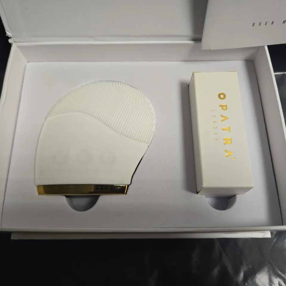 BOXED OPATRA LONDON FACIAL CLEANSING DEVICE