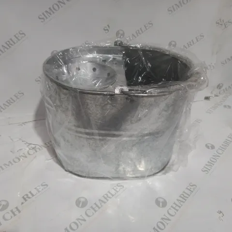 STAINLESS STEEL MOP BUCKET WITH DRAINER