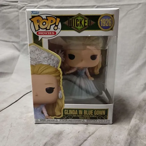 BOXED FUNKO POP MOVIES WICKED 1926 GLINDA IN BLUE GOWN VINYL FIGURE