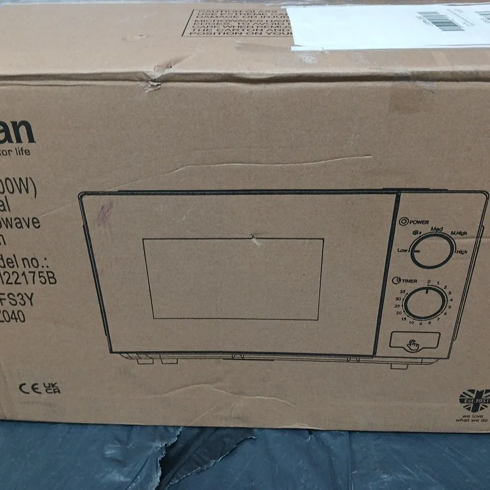 SWAN 700W MICROWAVE - COLLECTION ONLY 