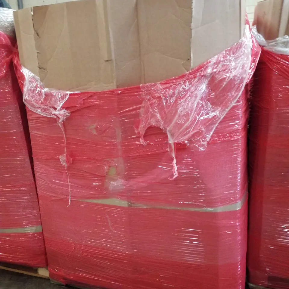PALLET CONTAINING ASSORTED PRODUCTS INCLUDING STEAM CLEANER, AIR FRYER, STORAGE OTTOMAN, FOLDING FURNITURE & FOLDING CHAIR