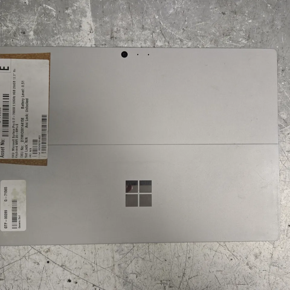 MICROSOFT SURFACE PRO 5