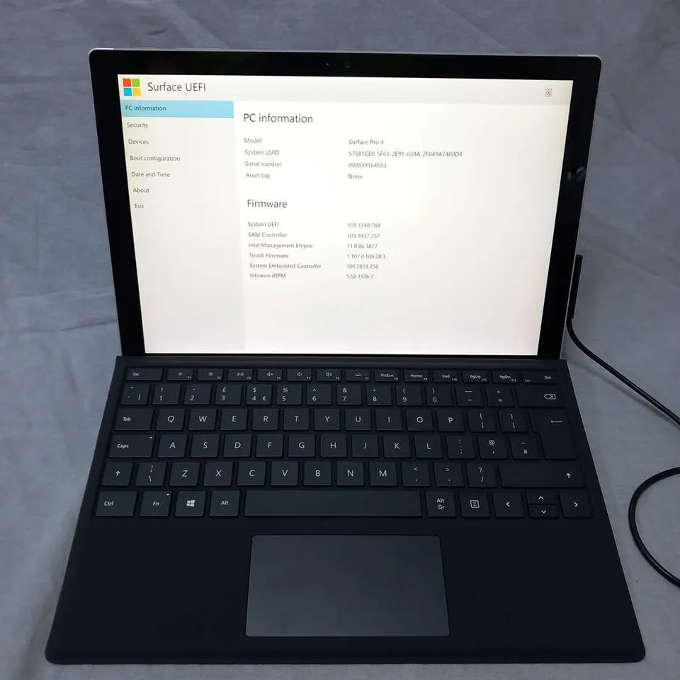 MICROSOFT SURFACE PRO 4 128GB