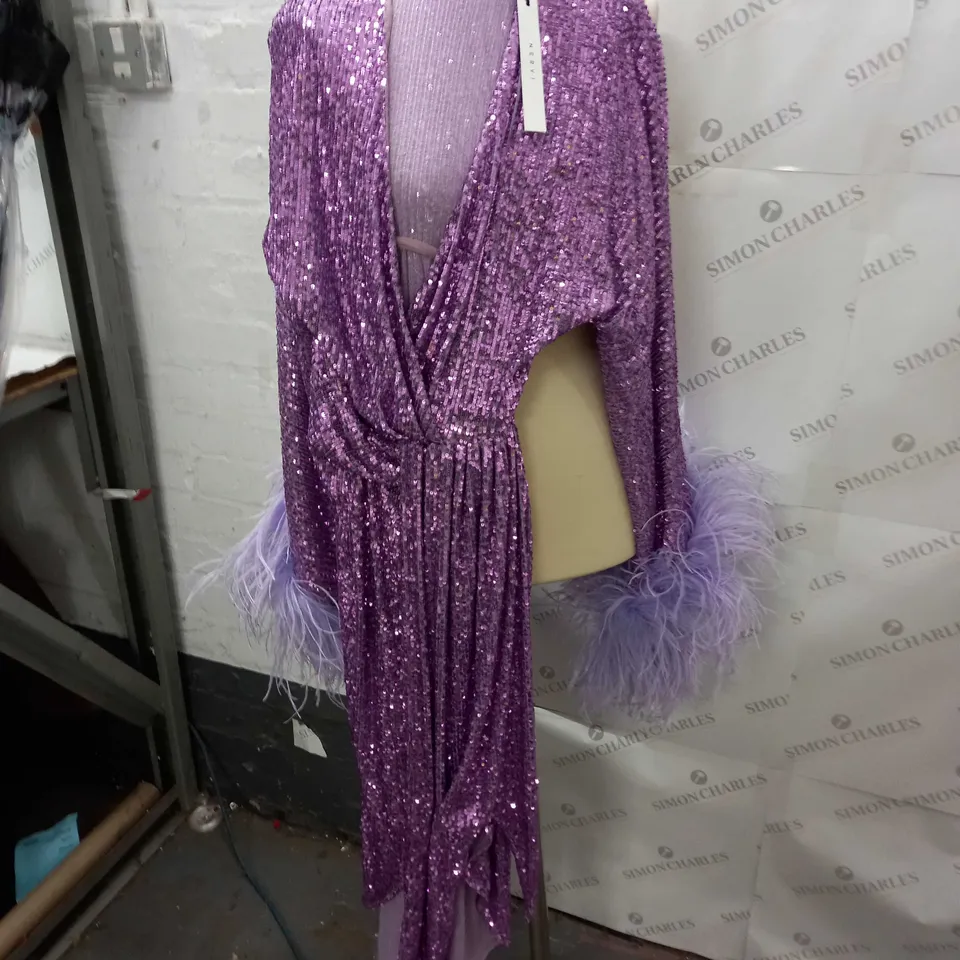 NERVI LILAC LILY DRESS SIZE 40