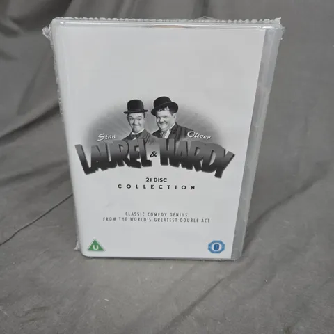 SEALED LAUREL & HARDY 21 DISC COLLECTION