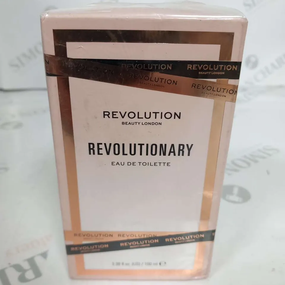 BOXED AND SEALED REVOLUTION REVOLUTIONARY EAU DE TOILETTE 100ML