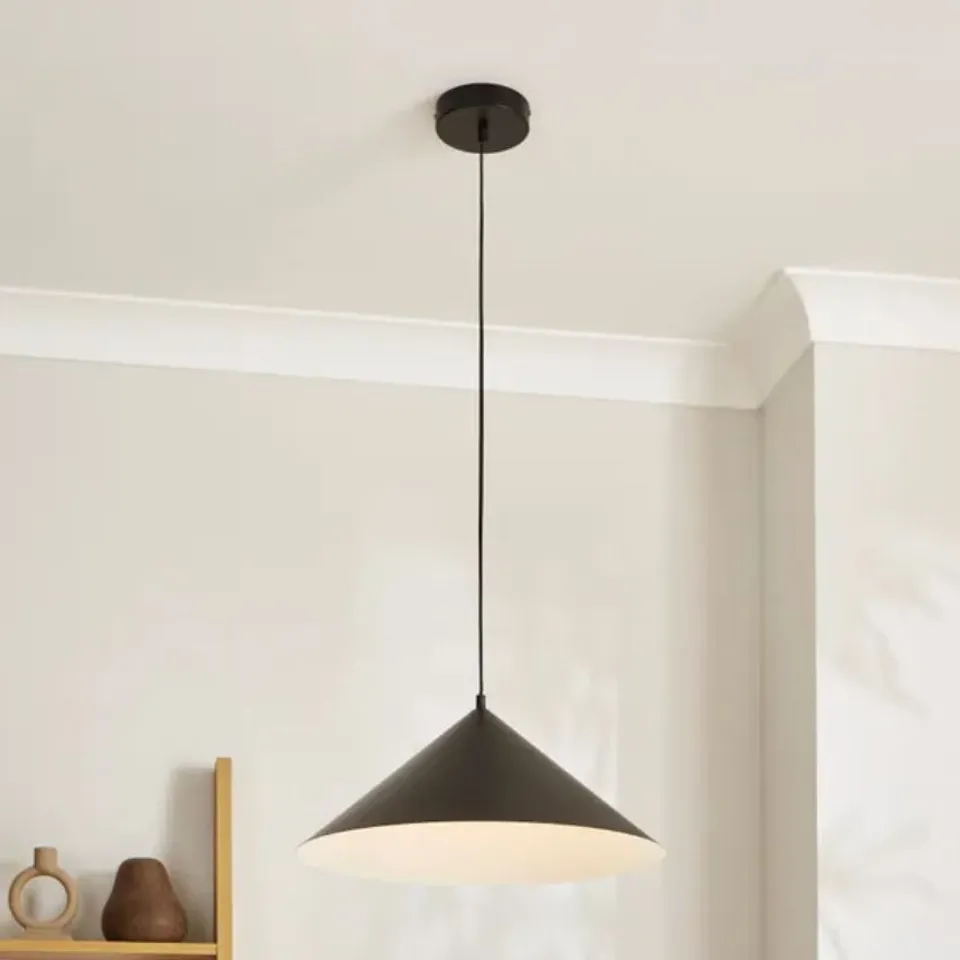 BOXED EDITED LIFE INDUSTRIAL LED PENDANT LIGHT - BLACK