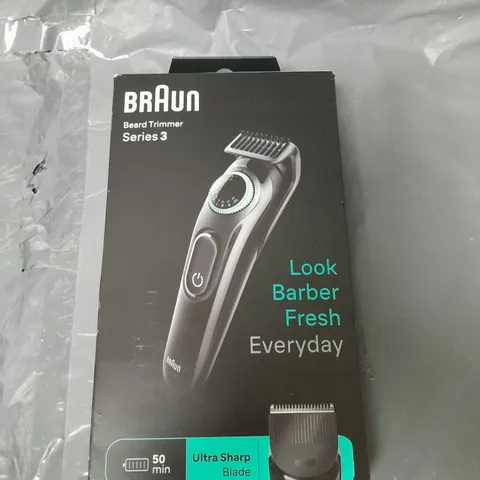 BRAUN SERIES 3 BEARD TRIMMER