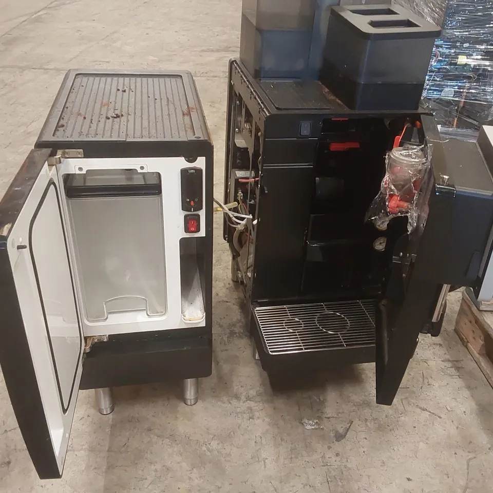 FRANKE A600 COMMERCIAL COFFEE MACHINE WITH MILK CHILLER (2 ITEMS)