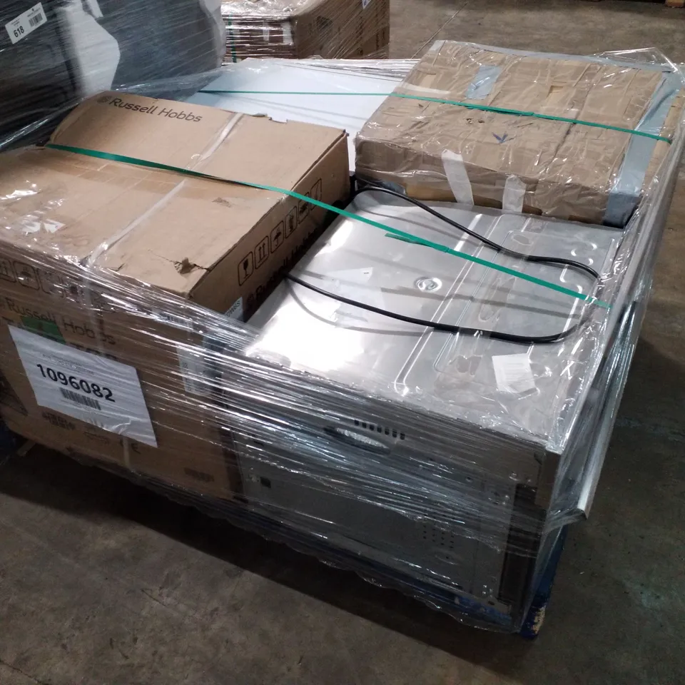 PALLET OF APPROXIMATELY 4 UNPROCESSED RAW RETURN WHITE GOODS TO INCLUDE;