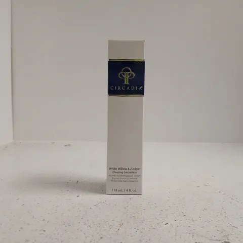 CIRCADIA WHITE WILLOW & JUNIPER CLEANSING FACIAL MIST – BOXED, 118 ML