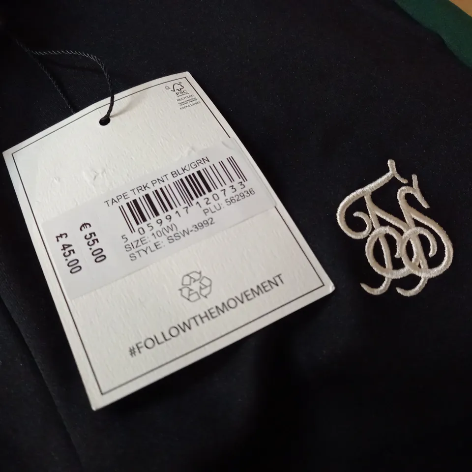 SIK SILK TAP ETRACK PANTS - 10 W