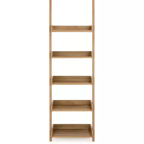 BOXED REBEL LADDER SHELF - OAK (1 BOX)