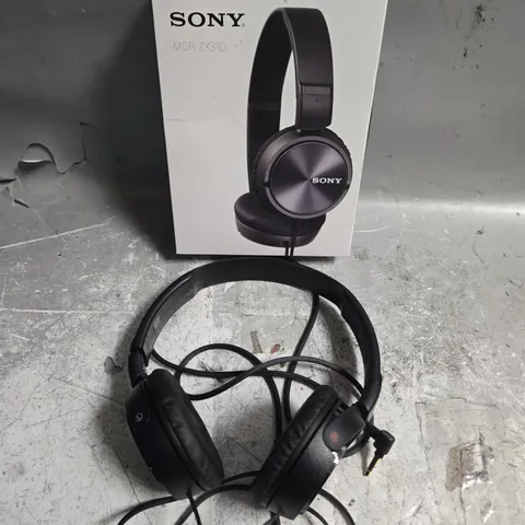 BOXED SONY MDR-ZX310 WIRED HEADPHONES 
