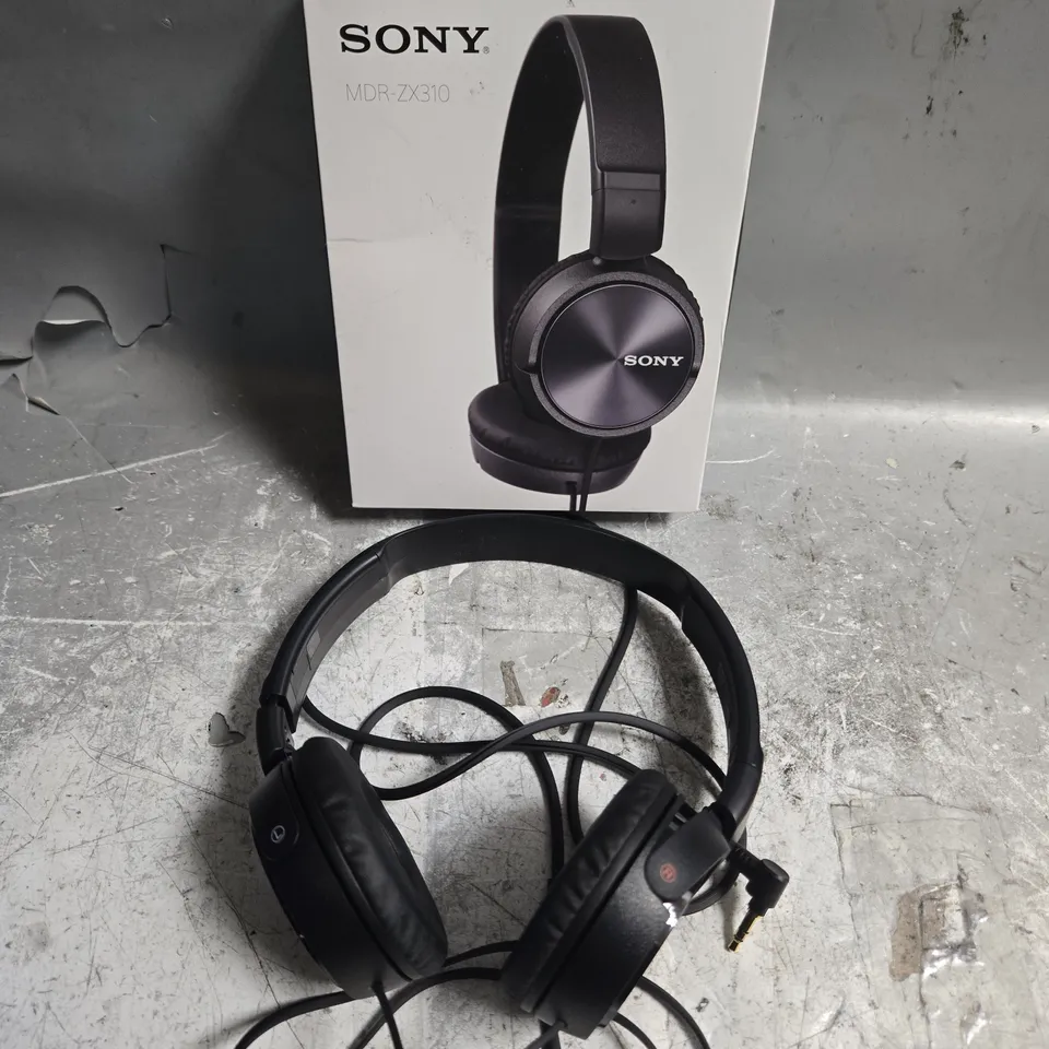 BOXED SONY MDR-ZX310 WIRED HEADPHONES 