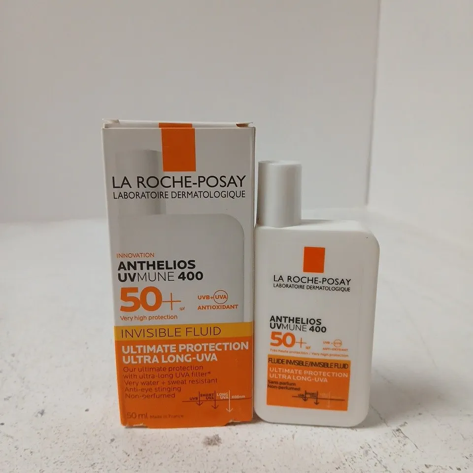 LA ROCHE-POSAY ANTHELIOS UVMUNE 400 INVISIBLE FLUID SPF50+ – 50 ML (BOXED)