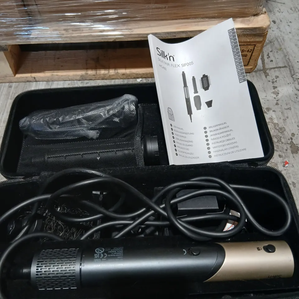SILK'N SILKYHAIR FLEX SIF005 HAIR REMOVAL DEVICE - IN CARRY CASE WITH MANUAL